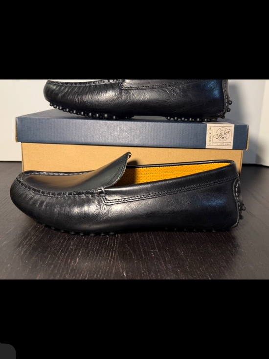 Sperry Gold Cup Meridian Leather Driving Loafers Black Mens 7.5M main image 10